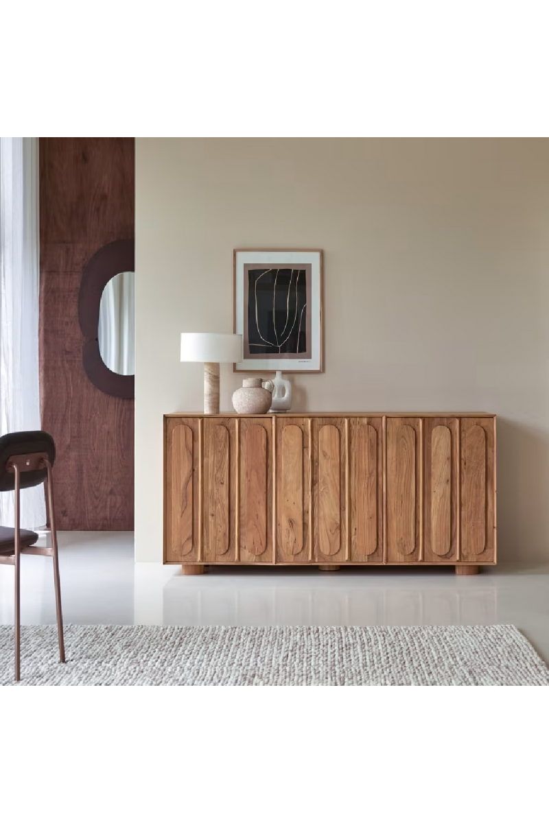 Solid Acacia Sideboard | Tikamoon Olga | Oroatrade.com