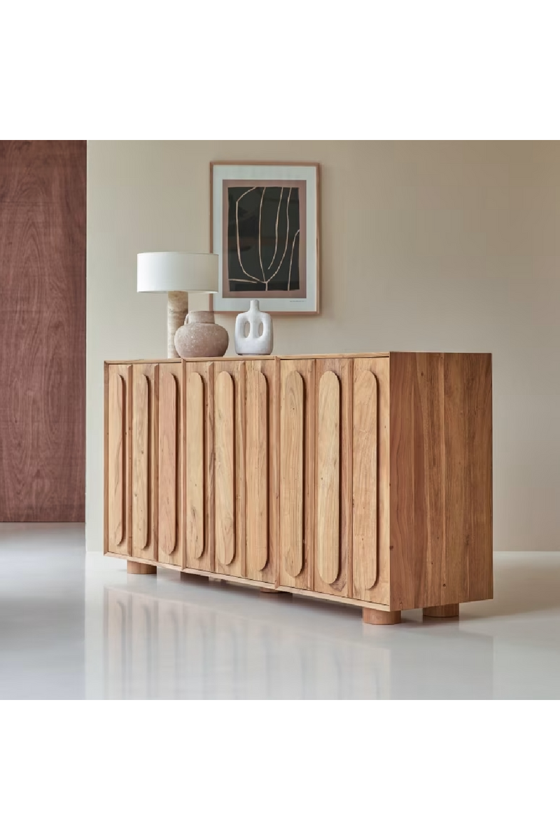 Solid Acacia Sideboard | Tikamoon Olga | Oroatrade.com