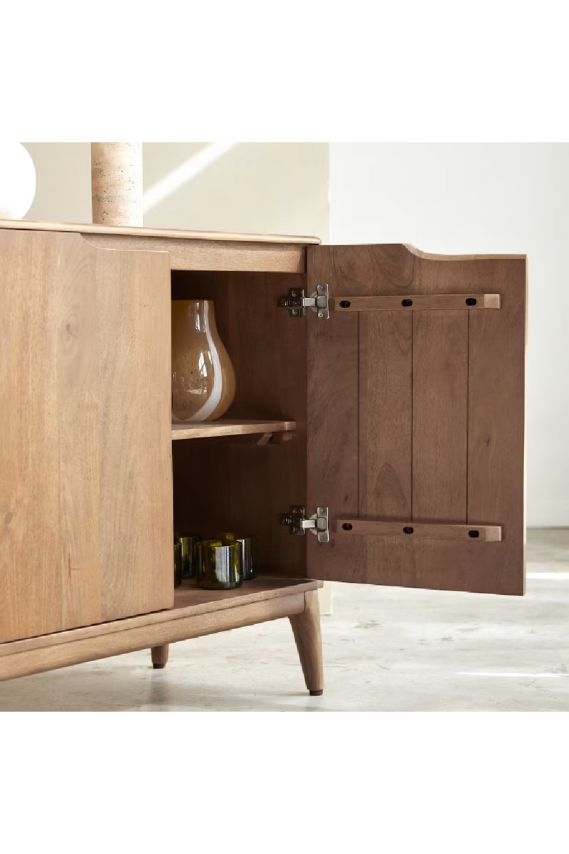 Solid Mango Wood Sideboard | Tikamoon Gabrielle | Oroatrade.com