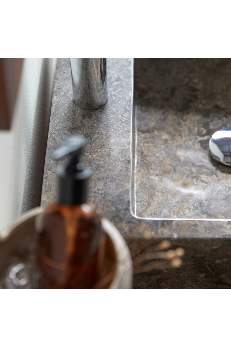 Gray Marble Bathroom Sink | Tikamoon Slats | Oroatrade.com