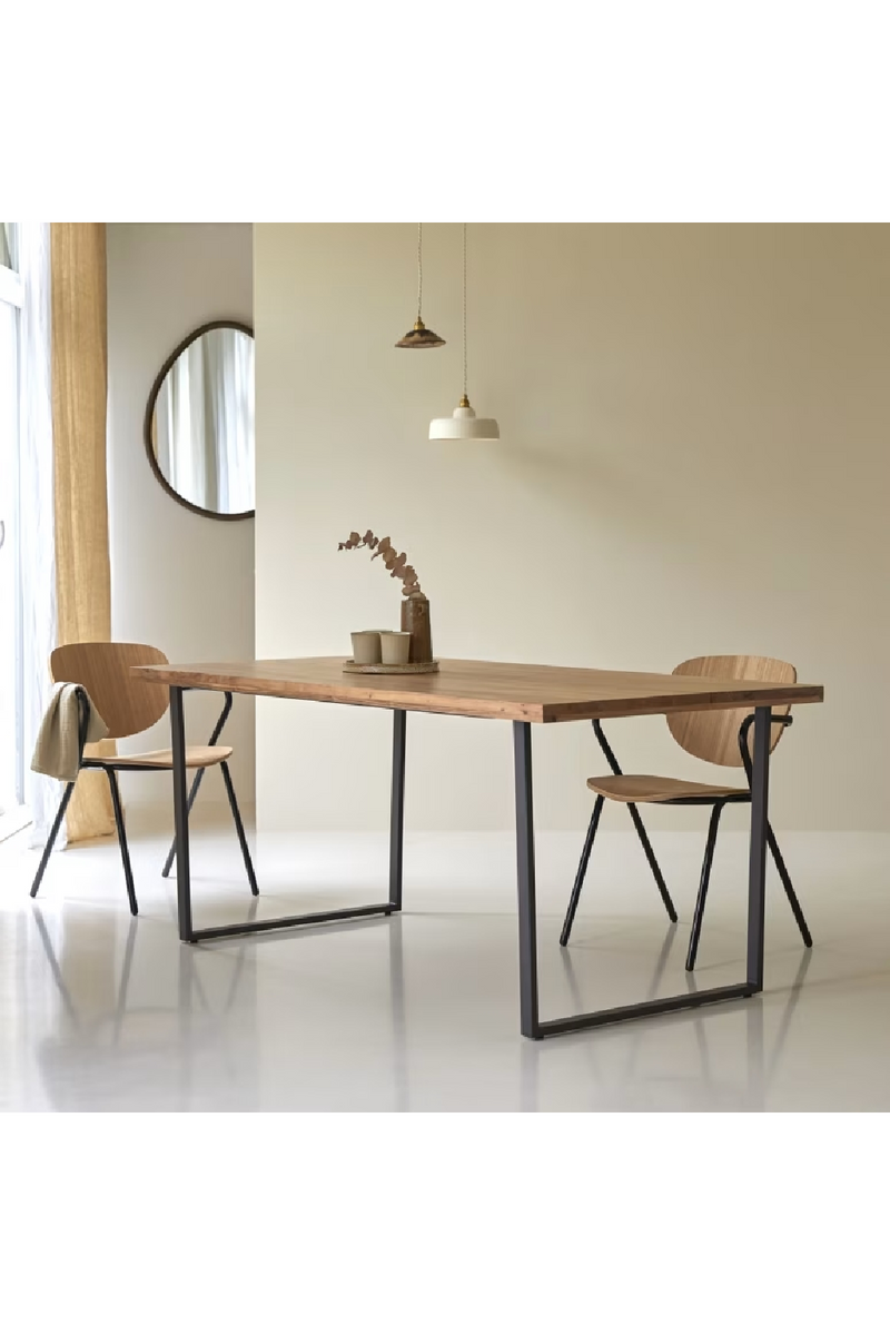 Rectangular Acacia Dining Table | Tikamoon Temis | Oroatrade.com