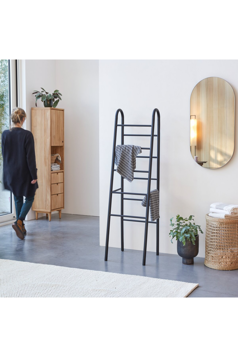 Industrial Metal Towel Rack Tikamoon Adja