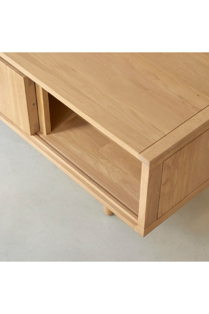 Oak Contemporary TV Stand | Tikamoon Jonak | Oroatrade.com