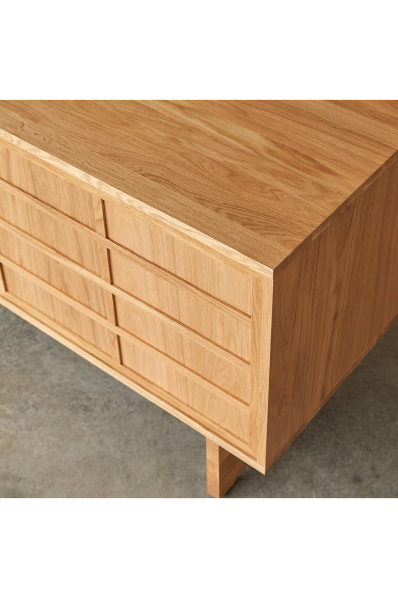 Solid Oak Japandi Sideboard | Tikamoon Miu | Oroatrade.com