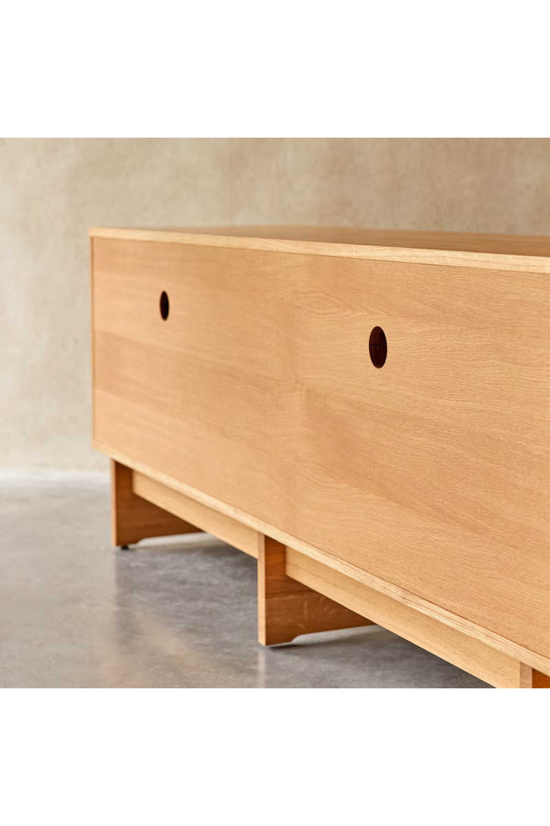 Solid Oak Japandi Sideboard | Tikamoon Miu | Oroatrade.com