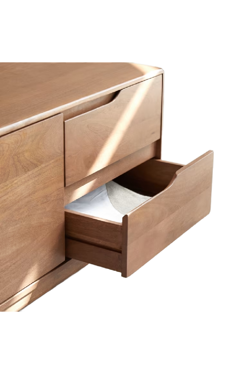 Solid Mango Wood TV Unit | Tikamoon Gabrielle | Oroatrade.com