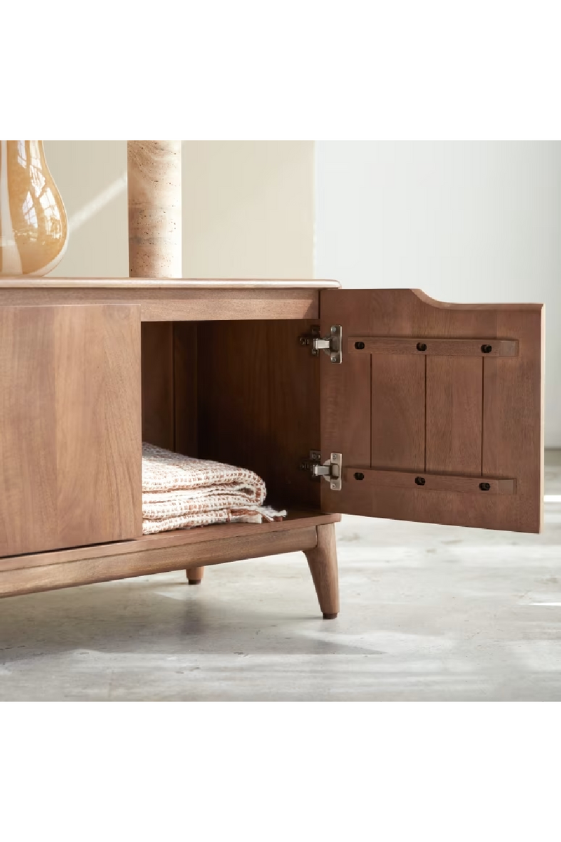 Solid Mango Wood TV Unit | Tikamoon Gabrielle | Oroatrade.com