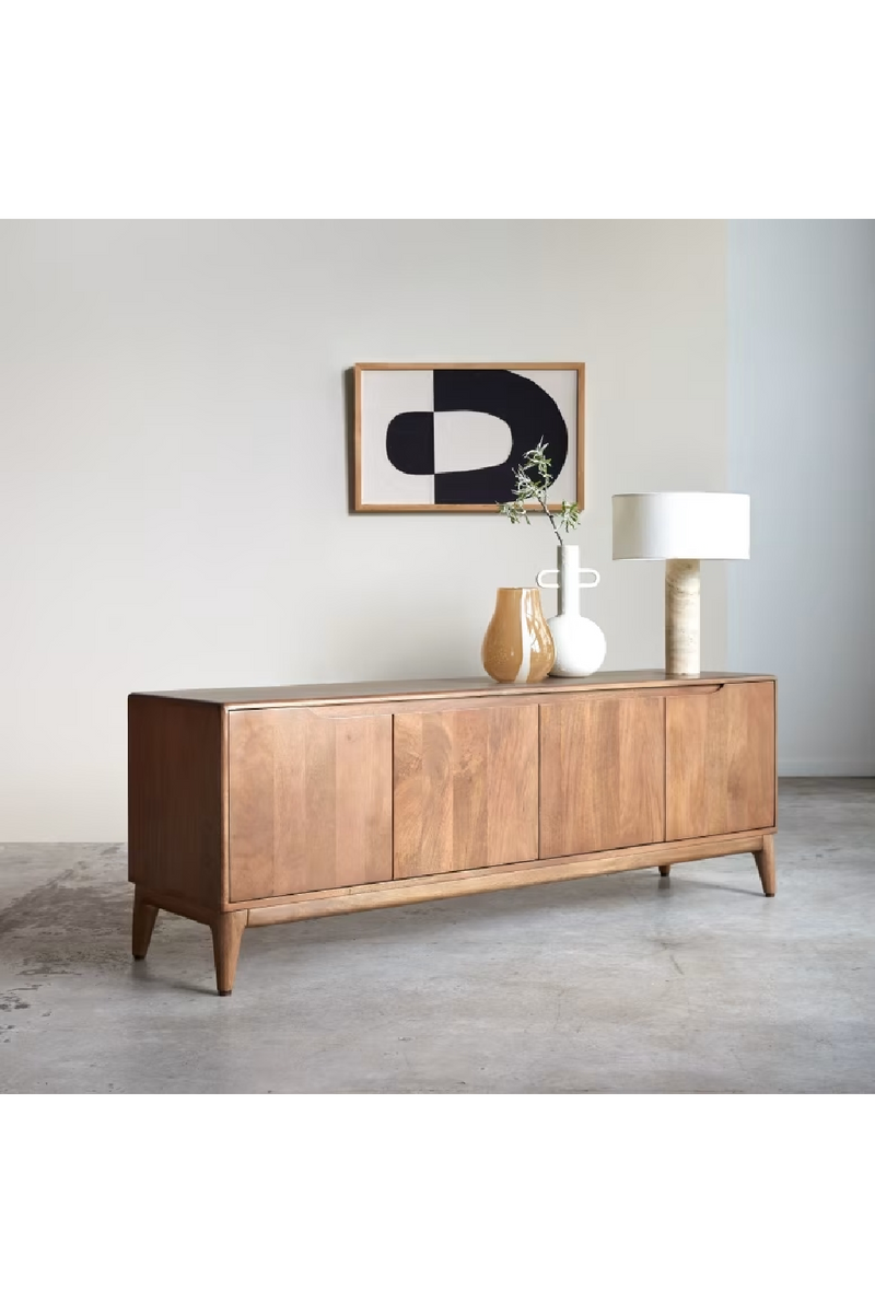 Solid Mango Wood TV Unit | Tikamoon Gabrielle | Oroatrade.com