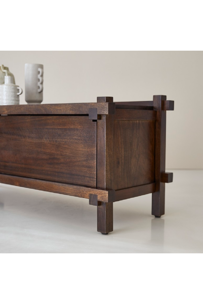 Solid Mango Wood TV Stand | Tikamoon Arko | Oroatrade.com