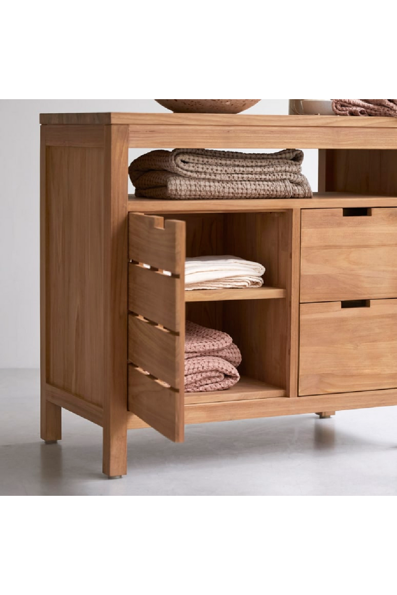 Solid Teak Vanity Unit | Tikamoon Serena | Oroatrade.com