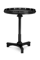 Black Column Base Side Table | Eichholtz Roentgen | Oroatrade.com