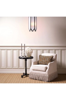 Black Column Base Side Table | Eichholtz Roentgen | Oroatrade.com