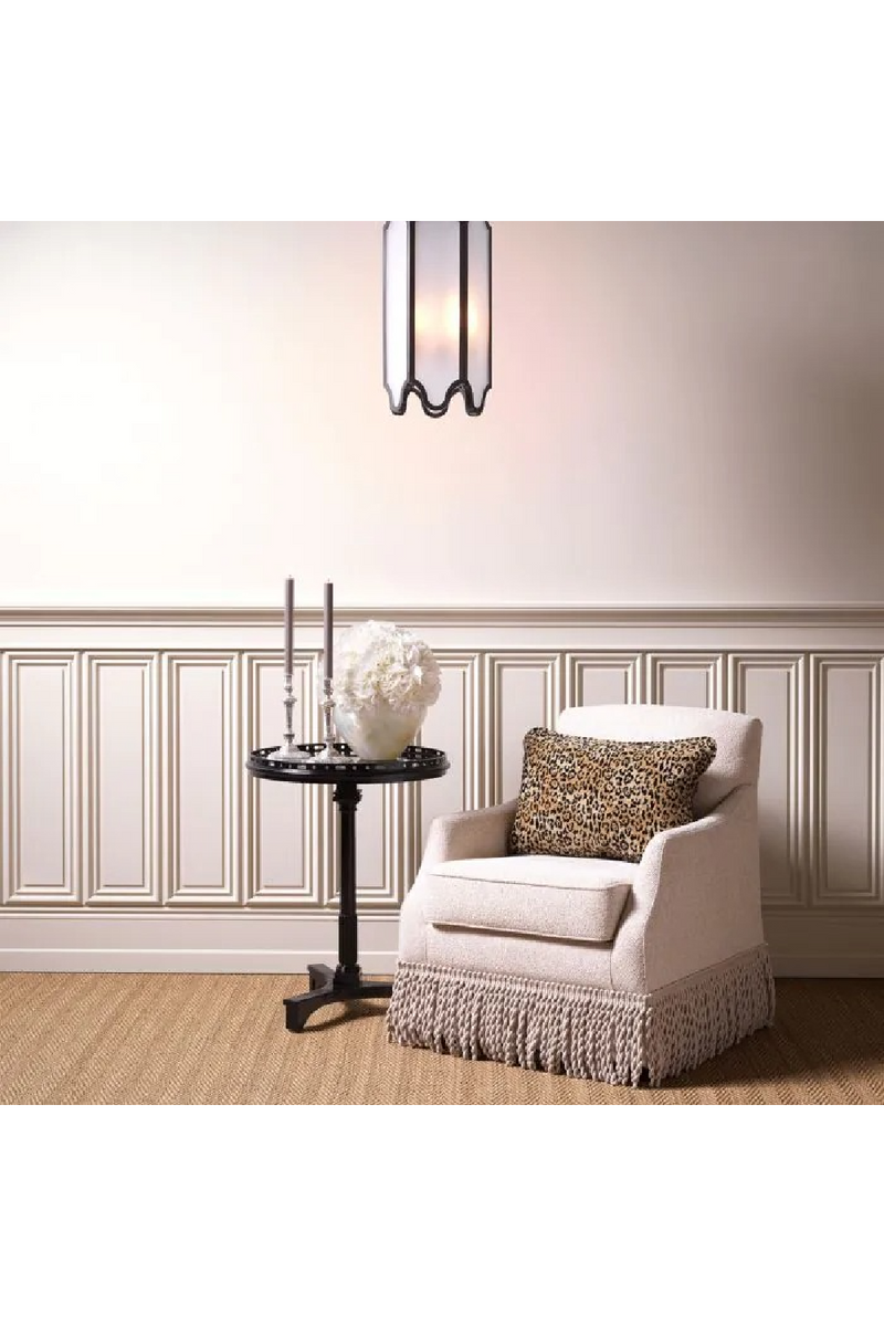 Black Column Base Side Table | Eichholtz Roentgen | Oroatrade.com