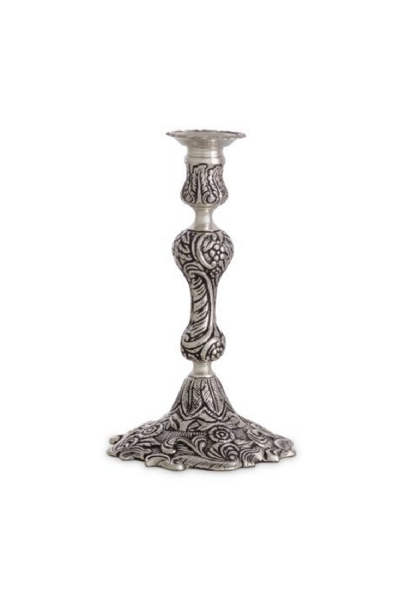 Antique Silver Candle Holder | The Met x Eichholtz | Oroatrade.com
