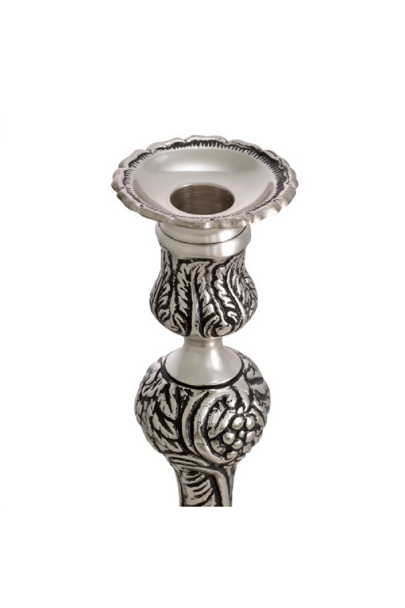 Antique Silver Candle Holder | The Met x Eichholtz | Oroatrade.com