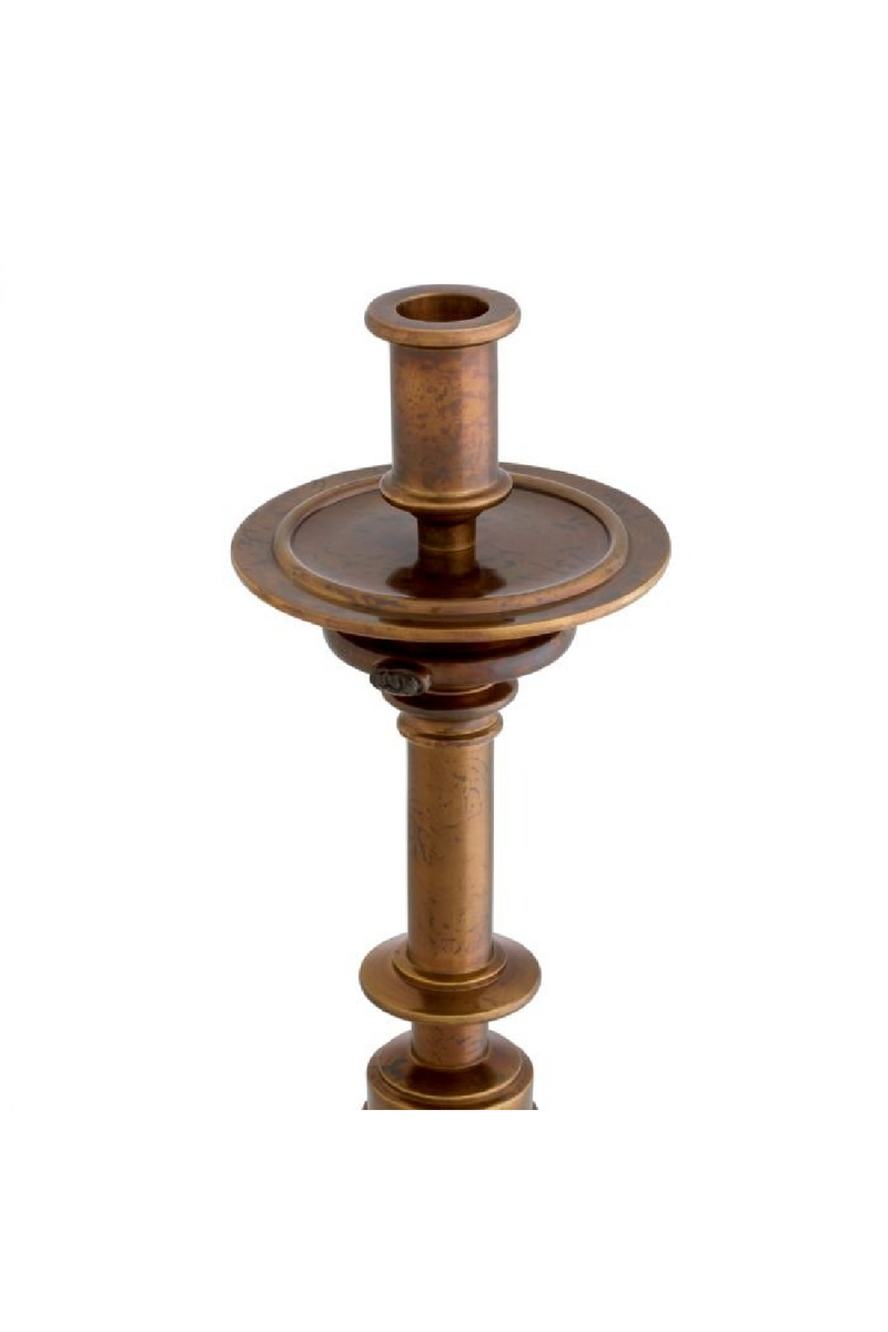 Antique Gold Candle Holder | The Met x Eichholtz Philip | Oroatrade.com
