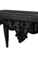Black Carved Console Table | Met x Eichholtz Cadwalader | Oroatrade.com