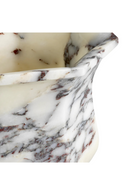 White Marble Pedestal Vase | Eichholtz Bennington | Oroatrade.com