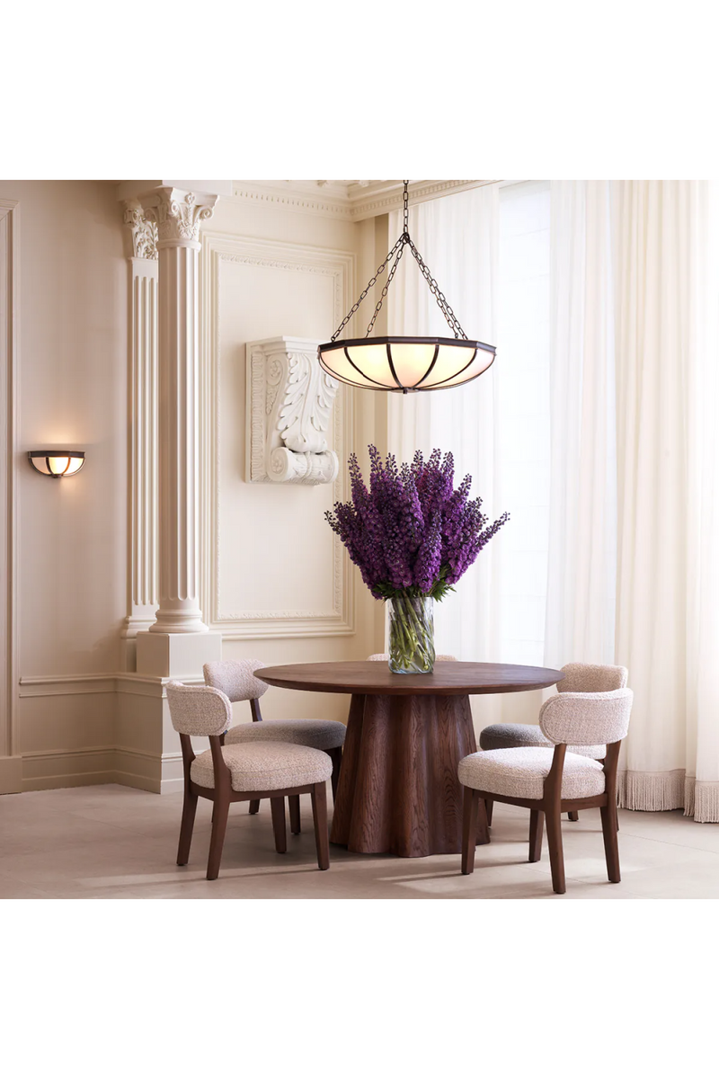 Bronze Framed Glass Chandelier | Met x Eichholtz Jenkin | Oroatrade.com