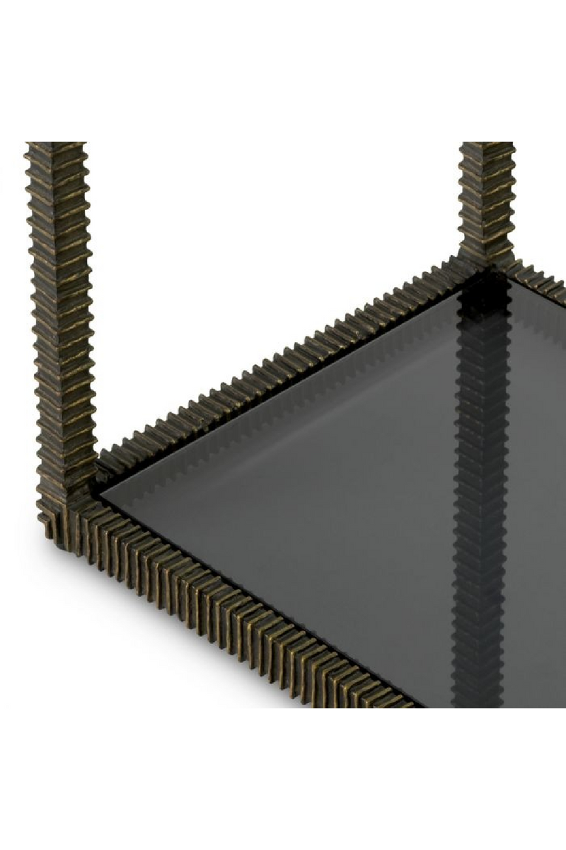 Bronze Frame Glass Console Table | The Met x Eichholtz | Oroatrade.com