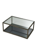 Bronze Framed Glass Coffee Table | Eichholtz Bethesda | Oroatrade.com