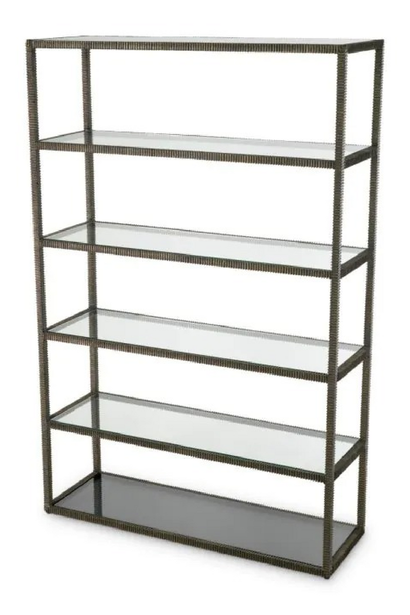 Bronze-Framed Shelf Cabinet | Eichholtz Bethesda | Oroatrade.com