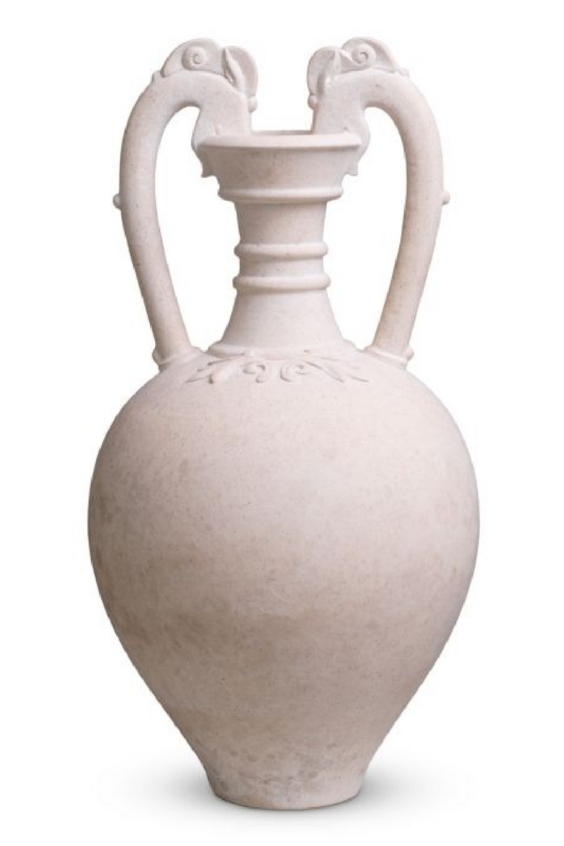 Sandstone Carved Vase | The Met x Eichholtz Amphora | Oroatrade.com