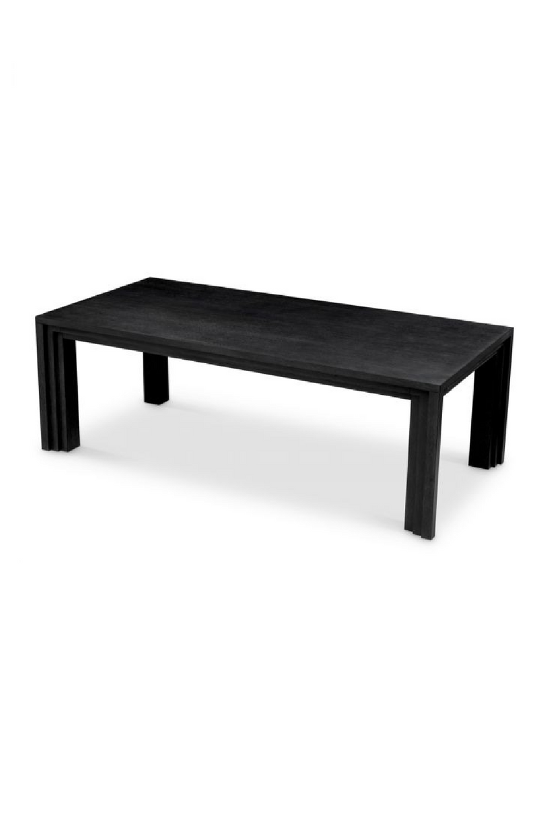 Black Open-Grain Dining Table | The Met x Eichholtz | Oroatrade.com