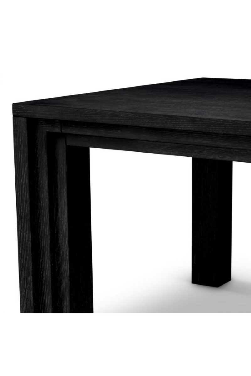 Black Open-Grain Dining Table | The Met x Eichholtz | Oroatrade.com