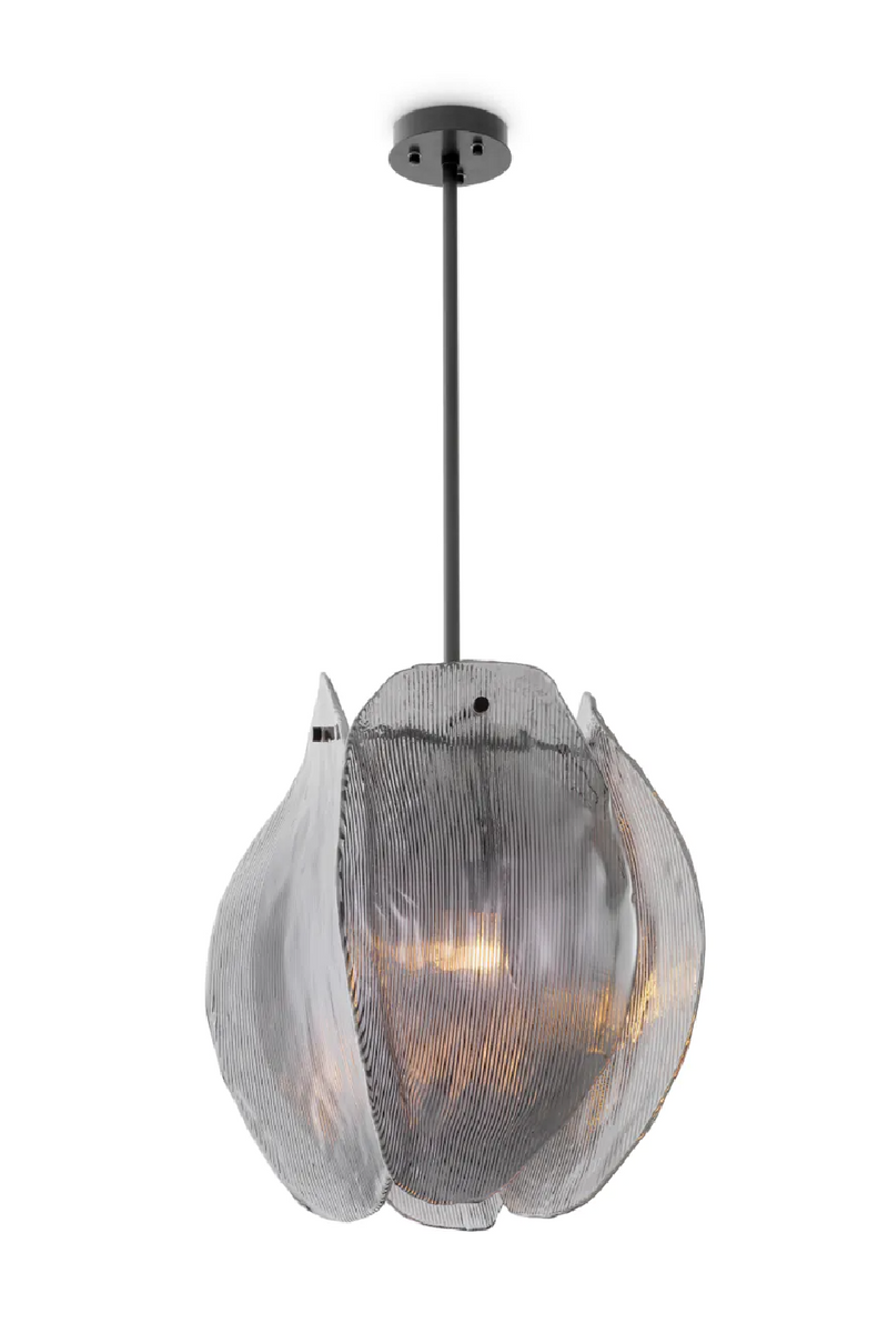 Smoked Glass Chandelier | Met x Eichholtz Hibis | Oroatrade.com