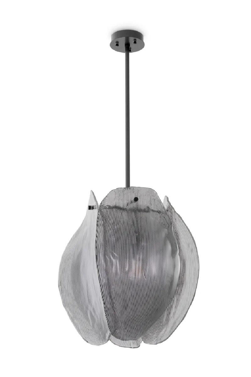 Smoked Glass Chandelier | Met x Eichholtz Hibis | Oroatrade.com