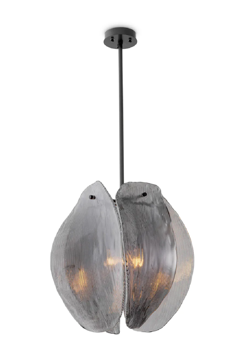 Smoked Glass Chandelier | Met x Eichholtz Hibis | Oroatrade.com