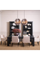 Smoked Glass Chandelier | Met x Eichholtz Hibis | Oroatrade.com