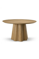 Oak Veneer Column Dining Table | The Met x Eichholtz | Oroatrade.com