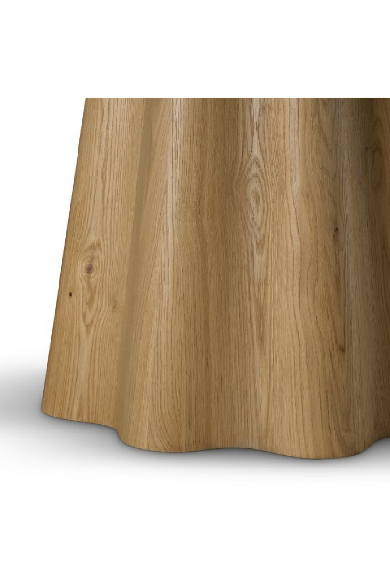 Oak Veneer Column Dining Table | The Met x Eichholtz | Oroatrade.com