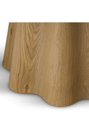 Oak Veneer Round Coffee Table | Eichholtz Papyrus | Oroatrade.com