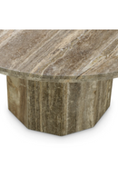 Round Travertine Dining Table | Met x Eichholtz Florence | Oroatrade.com