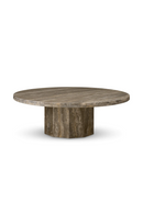 Round Travertine Coffee Table | Met x Eichholtz Florence | Oroatrade.com