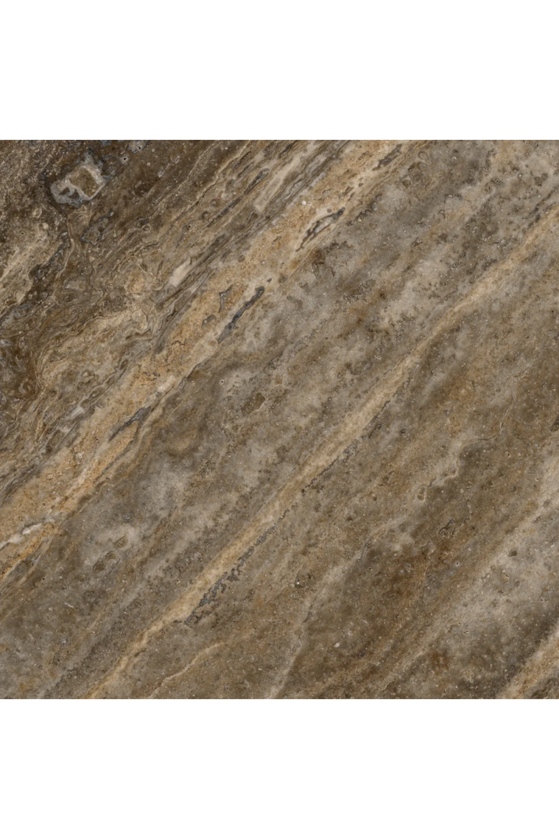 Round Travertine Coffee Table | Met x Eichholtz Florence | Oroatrade.com