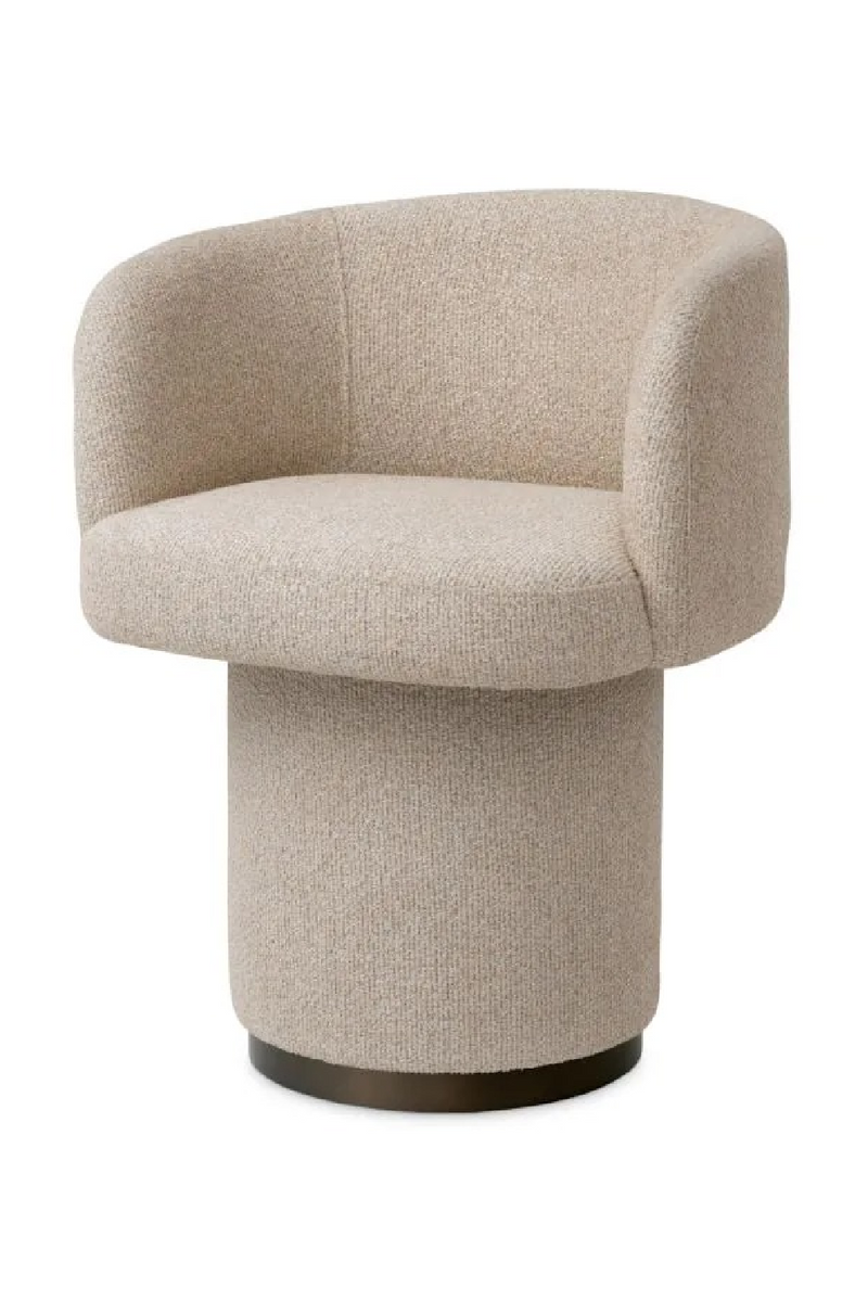 Beige Swivel Dining Chair | Met x Eichholtz Marly | Oroatrade.com
