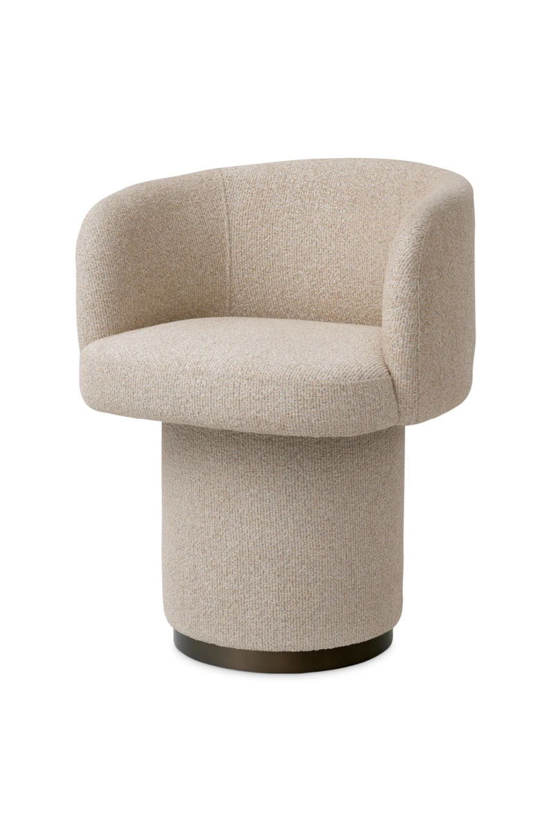 Beige Swivel Dining Chair | Met x Eichholtz Marly | Oroatrade.com