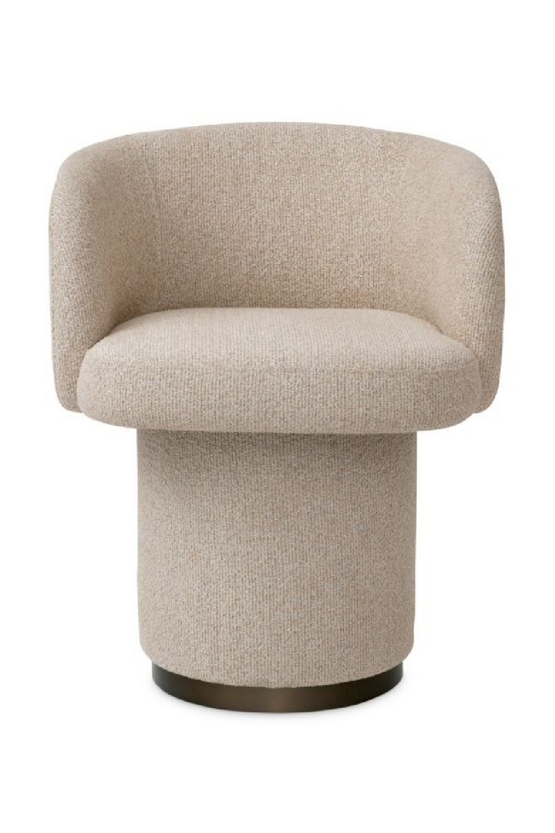 Beige Swivel Dining Chair | Met x Eichholtz Marly | Oroatrade.com