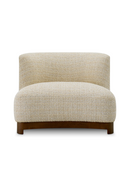 Walnut Frame Curved Lounge Chair | Met x Eichholtz | Oroatrade.com