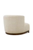 Walnut Frame Curved Lounge Chair | Met x Eichholtz | Oroatrade.com