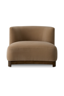 Walnut Frame Curved Lounge Chair | Met x Eichholtz | Oroatrade.com