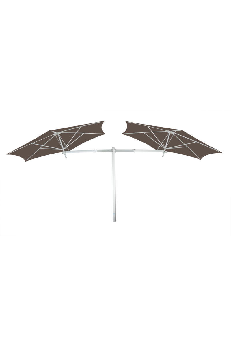 Round Outdoor Umbrella ( 9’ 10”) | Umbrosa Paraflex Duo | Oroatrade.com