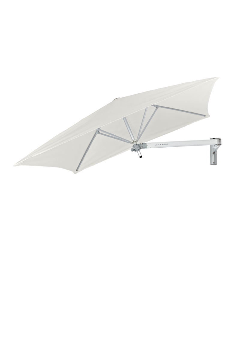Square Outdoor Cantilever Wall Umbrella (6’ 3”) | Umbrosa Paraflex | Oroatrade.com