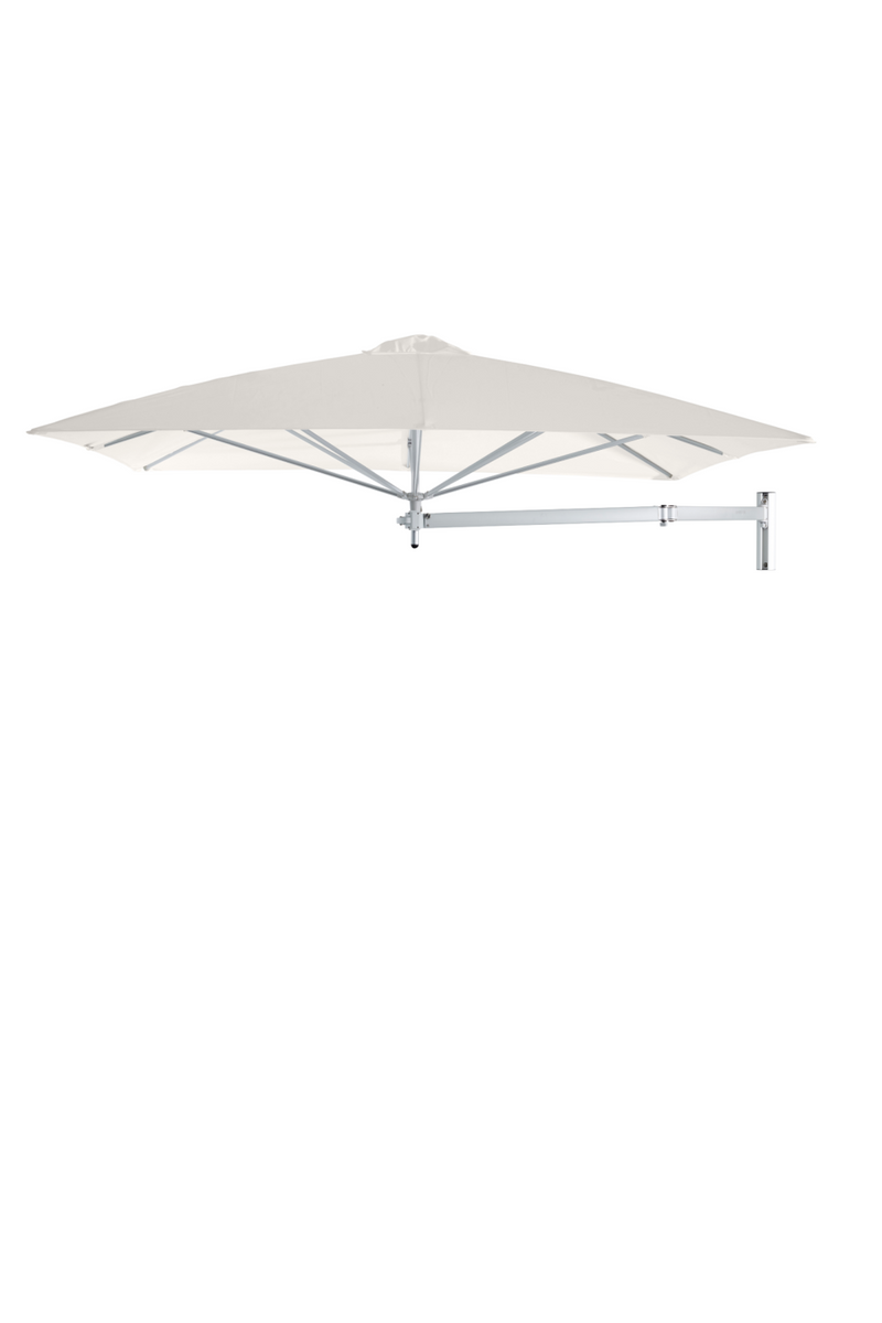Square Outdoor Cantilever Wall Umbrella (7’ 6.6”) | Umbrosa Paraflex | Oroatrade.com