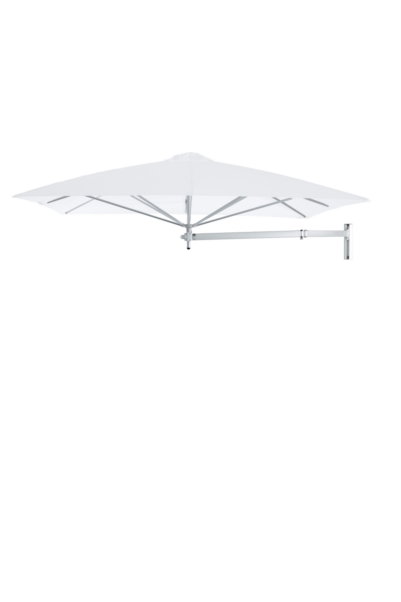 Square Outdoor Cantilever Wall Umbrella (7’ 6.6”) | Umbrosa Paraflex | Oroatrade.com