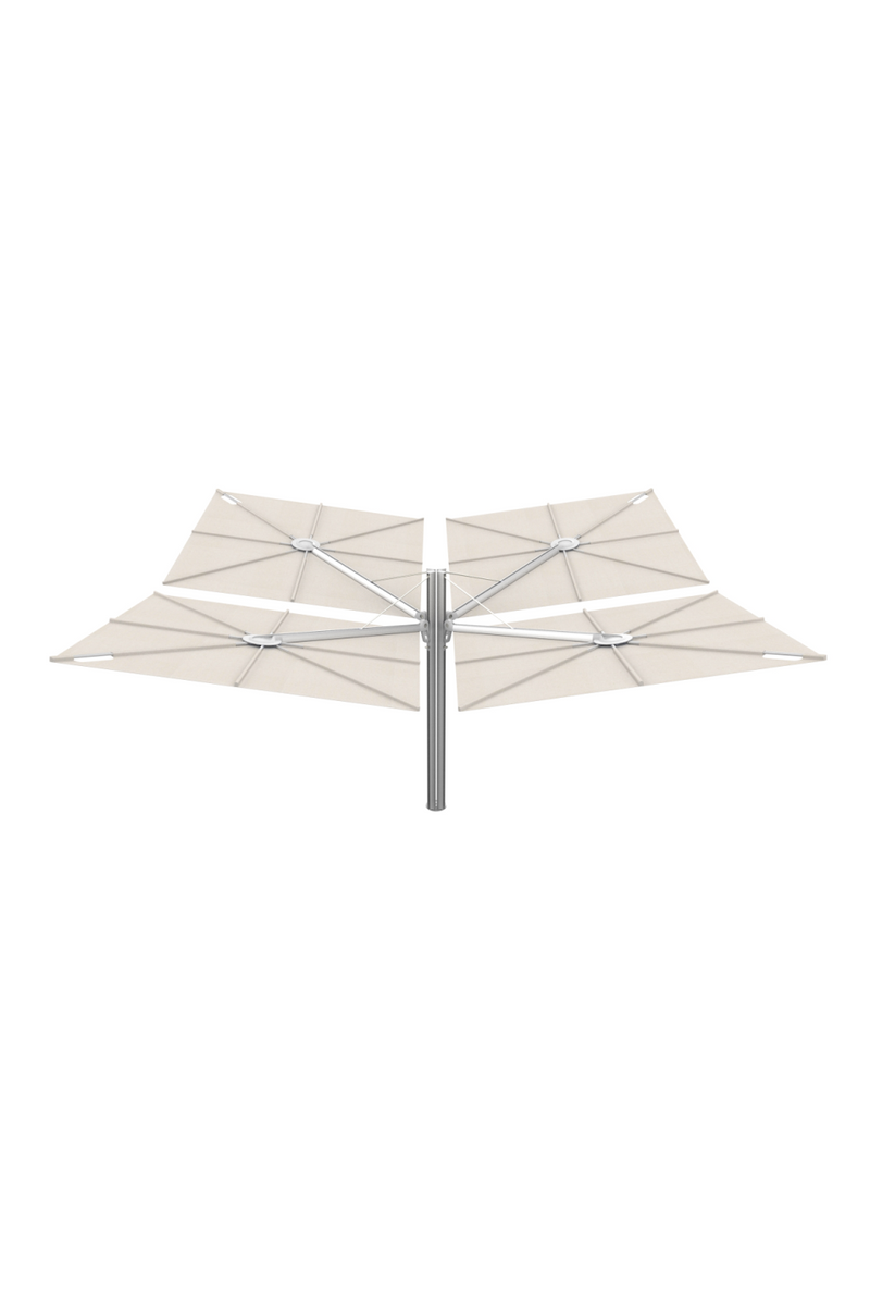 Flat-Top Outdoor Umbrella (17’ 9” x 17’ 9”) | Umbrossa Spectra Multi | Oroatrade.com